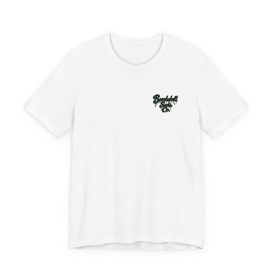 Bombshell Suds Co. Drippy Logo Bella Canvas Pocket Tee