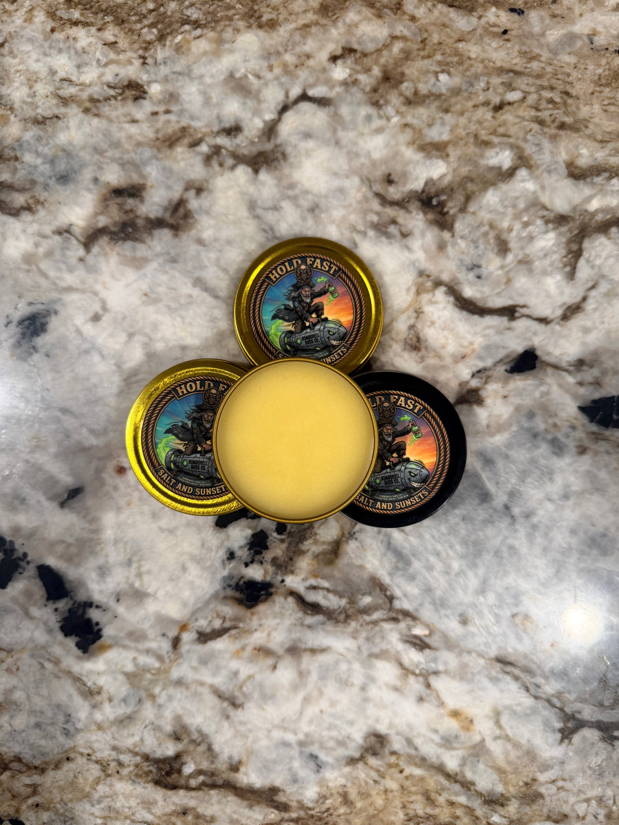 Salt & Sunsets 2 oz beard balm by Bombshell Suds Co