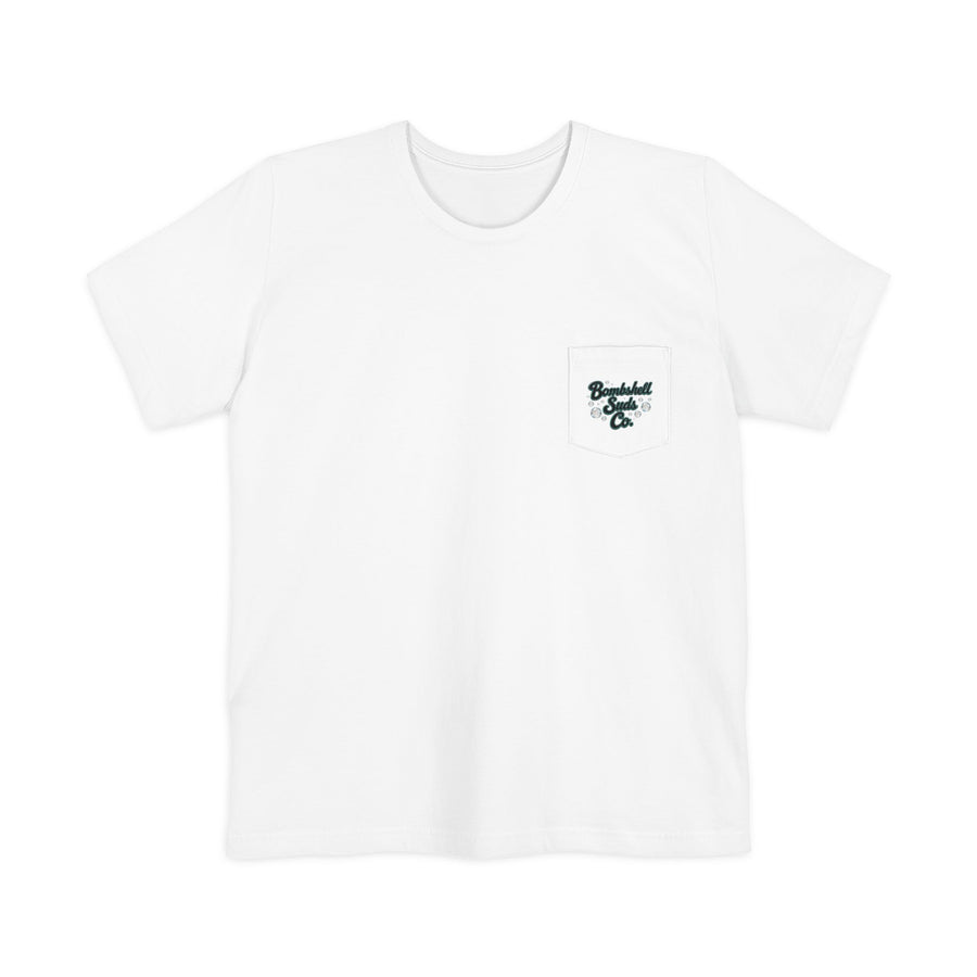 Bombshell Suds Co. Bubble Logo Bella Canvas Pocket Tee