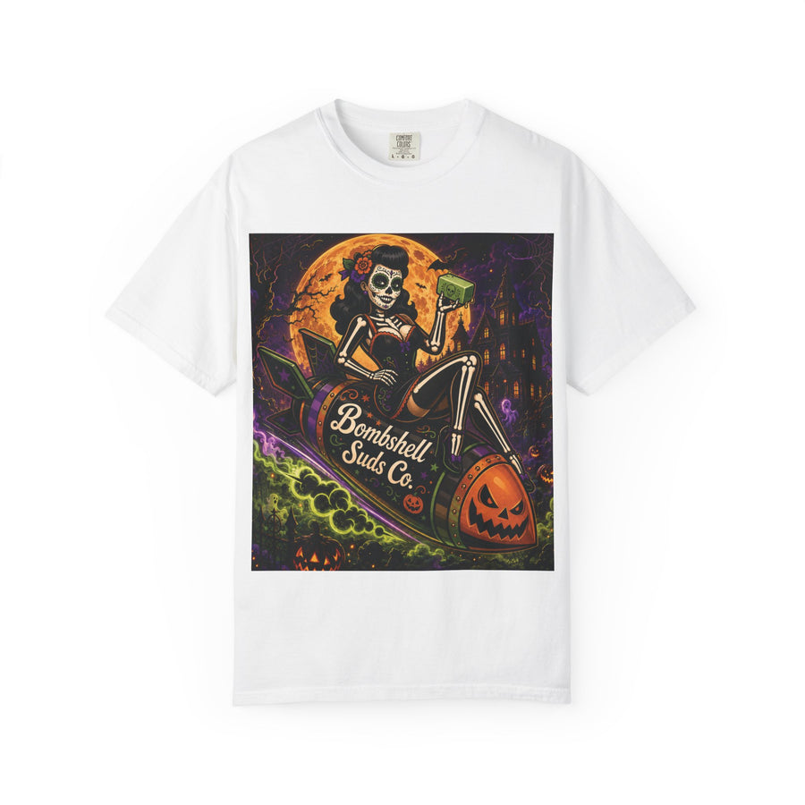 Bombshell Suds Co. Sugar Skull Pinup Comfort Colors Tee