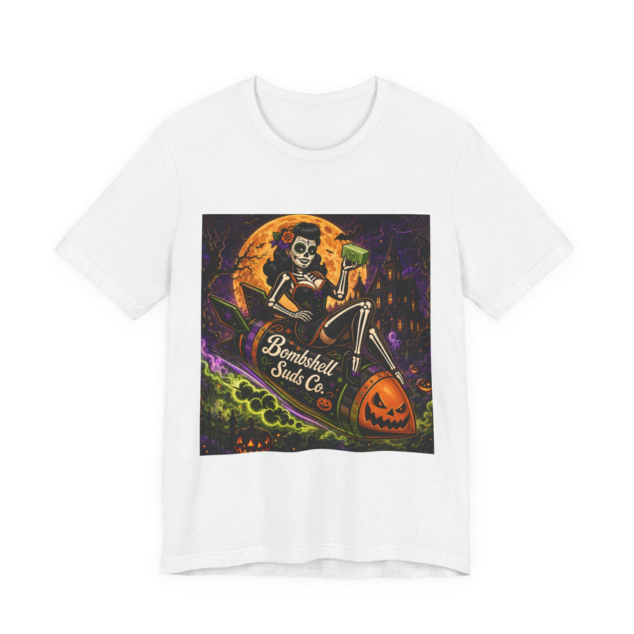 Bombshell Suds Co. Sugar Skull Pinup Bella Canvas Tee