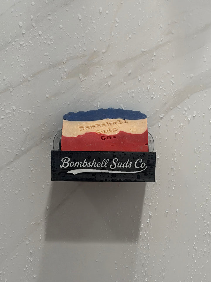 Bombshell Suds Co Shower Soap Dish
