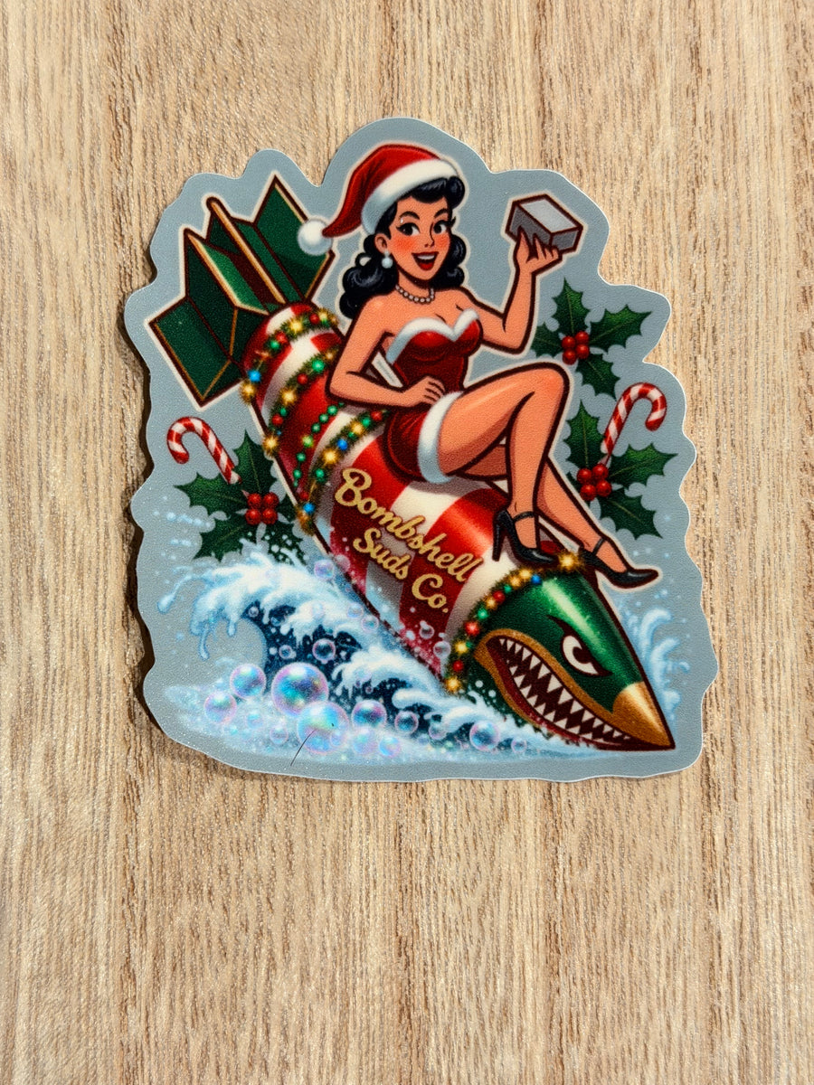Jolly Bombshell sticker by Bombshell Suds Co